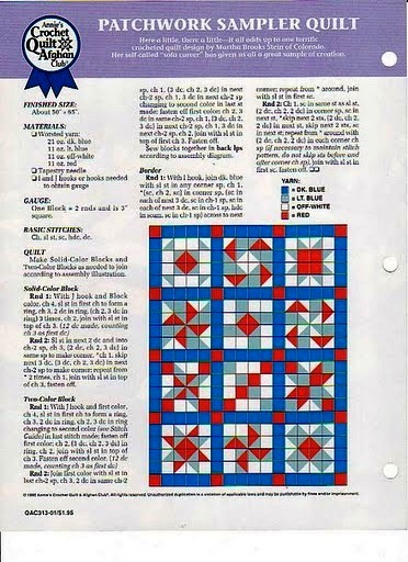Patchwork Sampler Quilt 2 (372x512, 87Kb)