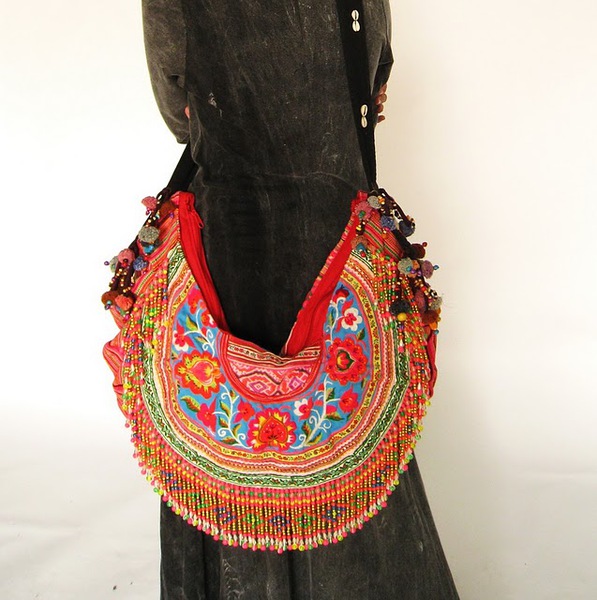 Bright Color Gypsy Boho Cross Body Bag 2 (597x600, 103Kb)