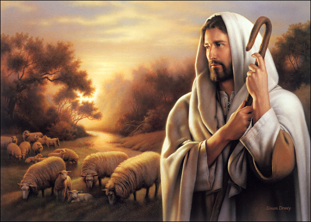 1014304_Christ__The_Lord_is_My_Shepherd__Simon_Dewey (631x450, 92Kb)