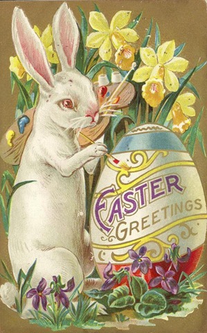 free-vintage-printable-greeting-card-easter-bunny-painting-ornate-easter-egg (299x480, 72Kb)