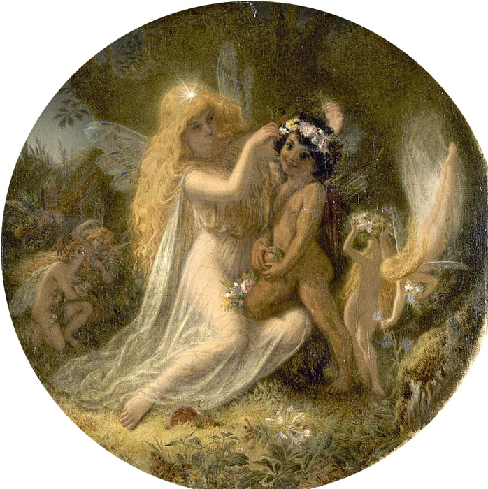  Titania and the Indian Boy (698x700, 299Kb)