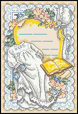 Dimensions 06873 Baby's Gown Birth Record (156x228, 15Kb)