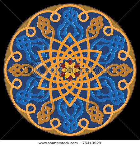 stock-vector-flower-pattern-in-old-gothic-frame-on-the-black-background-75413929 (450x470, 137Kb)