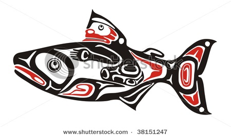 stock-vector-native-salmon-vector-38151247 (450x268, 32Kb)