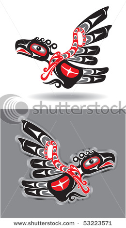 stock-vector-eagle-in-native-american-style-53223571 (260x470, 45Kb)