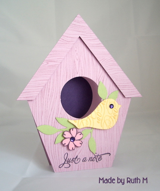 Birdhouse Just a Note (535x640, 150Kb)