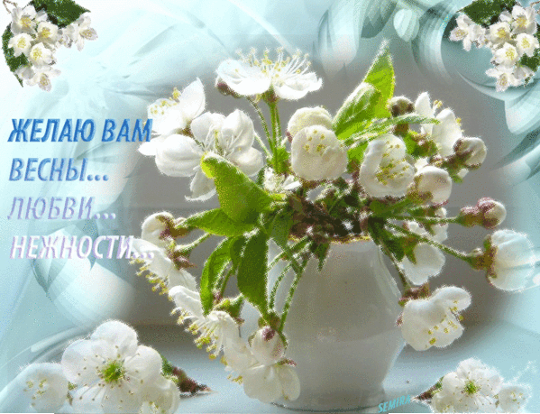 Открытки весны и любви