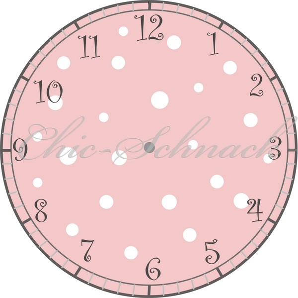 ࡫ -Grunduhr rosa dots (600x599, 50Kb)