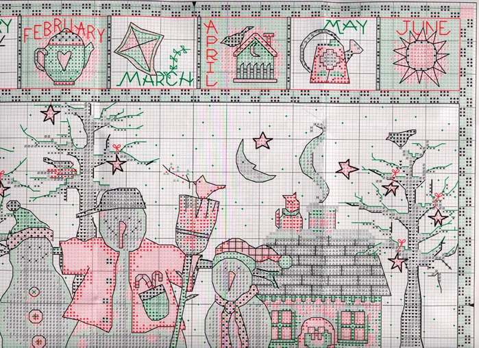 Homespun holiday dimensions схема