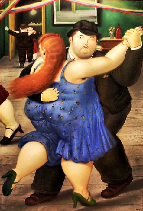 Ботеро Фернандо. Рисует очень толстых и людей и животных Fernando Botero Angulo31 (473x700, 241Kb)