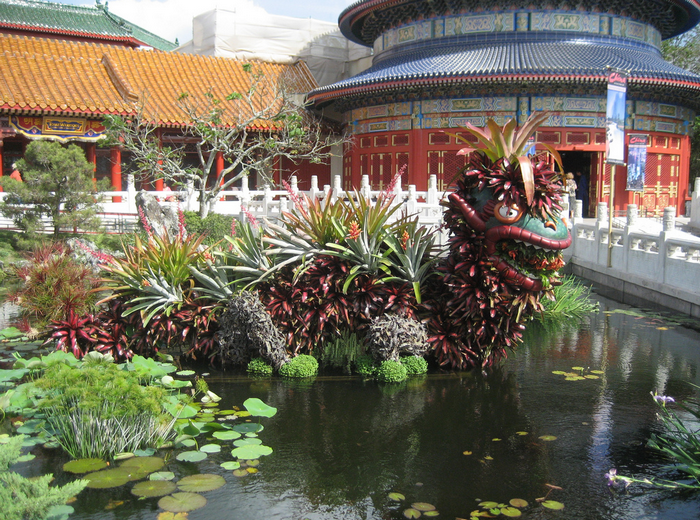 All sizes  Bromelaid Dragon - China Pavilion  Flickr - Photo Sharing! (700x520, 982Kb)