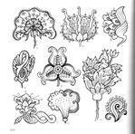  4000 motifs de fleurs et de plantes (188) (700x693, 130Kb)