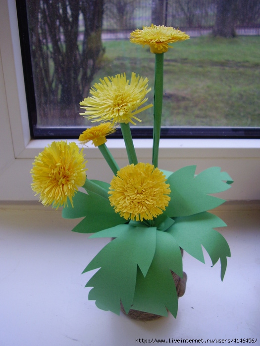 Одуванчики — солнечные цветы