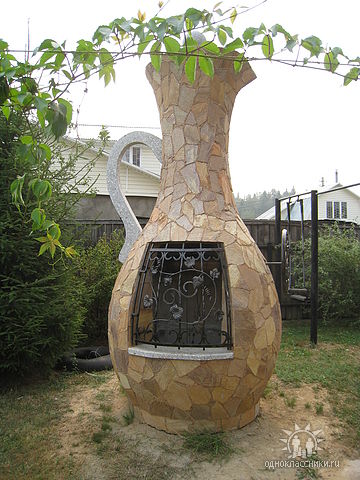 Декоративная мельница для сада своими руками. Фото