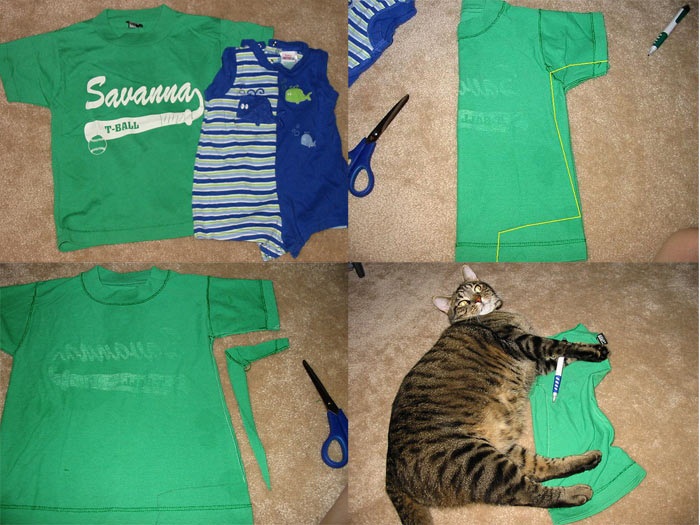 Виды одежды для котов, которые можно сшить своими руками