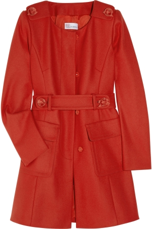 Red Valentino Wool-blend felt coat (300x450, 86Kb)