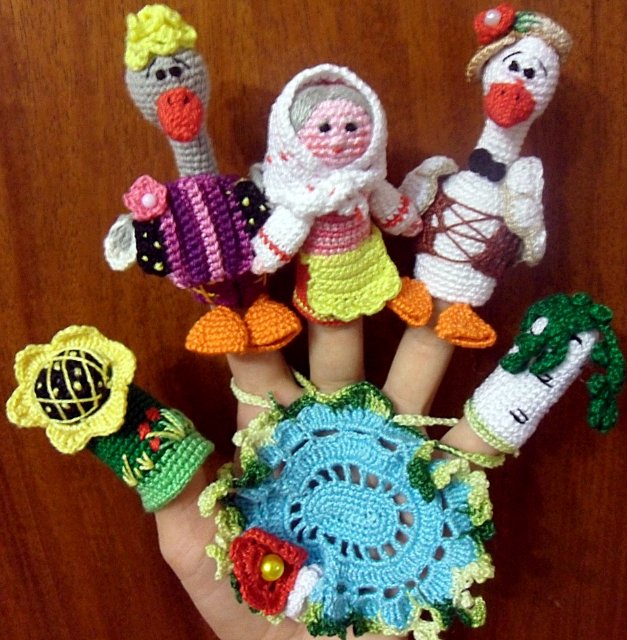 Идеи на тему «Кукольный театр» (79) | вязаные игрушки, куклы на пальцы, вязание