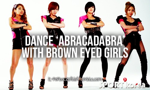 Brown eyed girls abracadabra