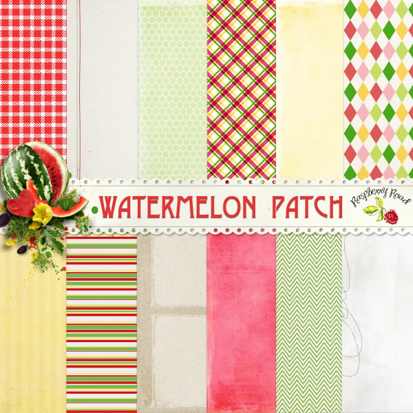 WatermelonPatch_Papers_Preview (600x600, 126Kb)