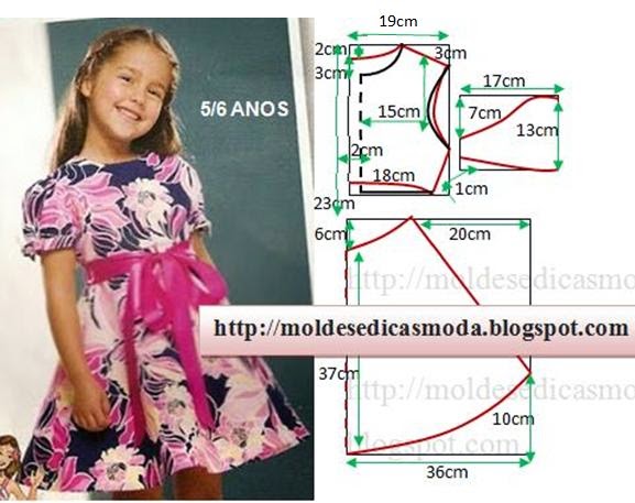 Выкройки платья для девочки 7 лет: пошив изделий, видео мк, 7 моделей
