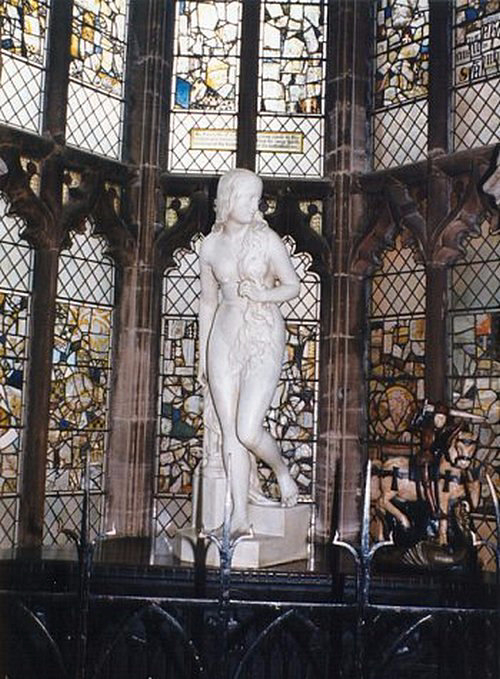 Statue of Lady Godiva in St Mary's Hall, from Coventry City Council - Статуя Леди Годива в зале Св. Марии, в Городском совете Ковентри (500x679, 358Kb)