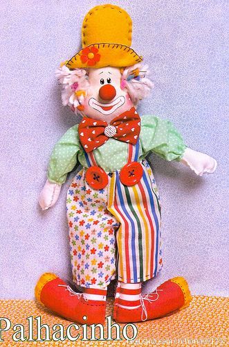 Игрушка-каталка деревянная Клоун Woody № 9310