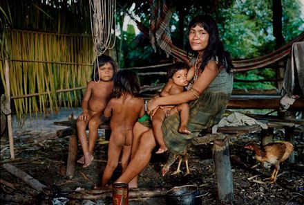 Фото о том, как живут племена Амазонки, которые находятся на грани исчезновения