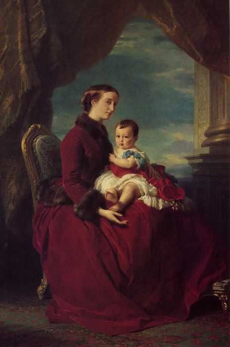 Portrait_of_Empress_Eugenie,_Holding_Louis_Napoleon,_the_Prince_Imperial,_on_Her_Knees[1] (464x700, 90Kb)