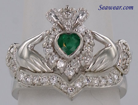 emerald-claddagh-wedding-rings (450x344, 31Kb)