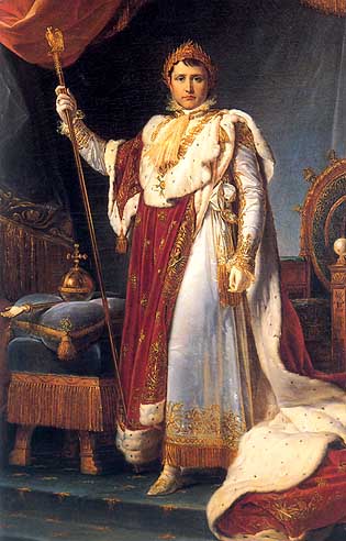  . Napoléon Ier en costume du Sacre. 1805 (315x492, 38Kb)