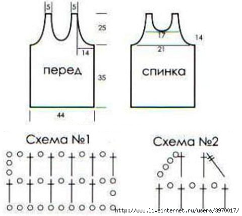 Майка схемы. Топ майка выкройка. Выкройки маек топов. Схема вязания майки крючком. Топ крючком выкройка.