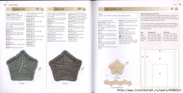 150 Knit & Crochet Motifs_H.Lodinsky_Pagina 98-99 (700x357, 152Kb)