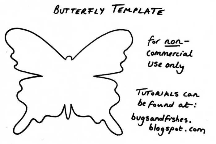 Butterfly Template (700x466, 20Kb)