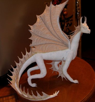Дракон который следит за тобой. Как сделать из бумаги DIY оригами