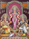  Lakshmi, Saraswati and Ganesha (530x700, 229Kb)