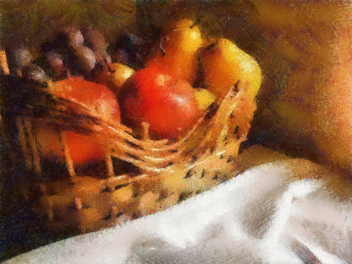 Basket with fruits_Pastels (700x525, 207Kb)