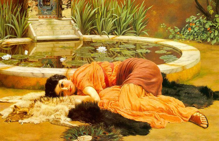 godward4Dolce Far Niente, 1904, private collection (700x451, 93Kb)