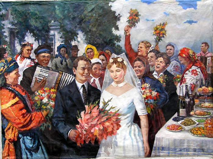 namedni_60e_90e: Советская свадьба, фантомная и реальная.