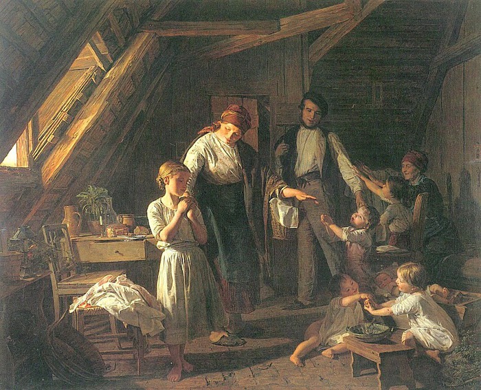 Waldm_ller_Ferdinand_Georg_Der_Abschied_von_den_Eltern1863 (700x567, 183Kb)