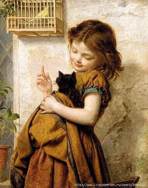 55385699_Sophie_Anderson__Her_Favourite_Pets (508x641, 277Kb)