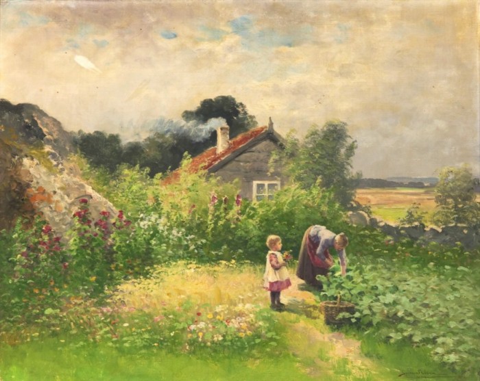 1888472_severin_nilson_1846-1918_jenschina_s_rebenkom_v_cvetuschei_usadbe_blommande_k246kstr228dg229rd_med_husfru_och_barn (700x557, 104Kb)