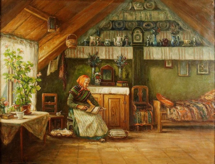1888463_severin_nilson_1846-1918krestyanskii_dom_s_jenschinoi_allmogeinteri246r_med_kardande_kvinna (700x534, 124Kb)