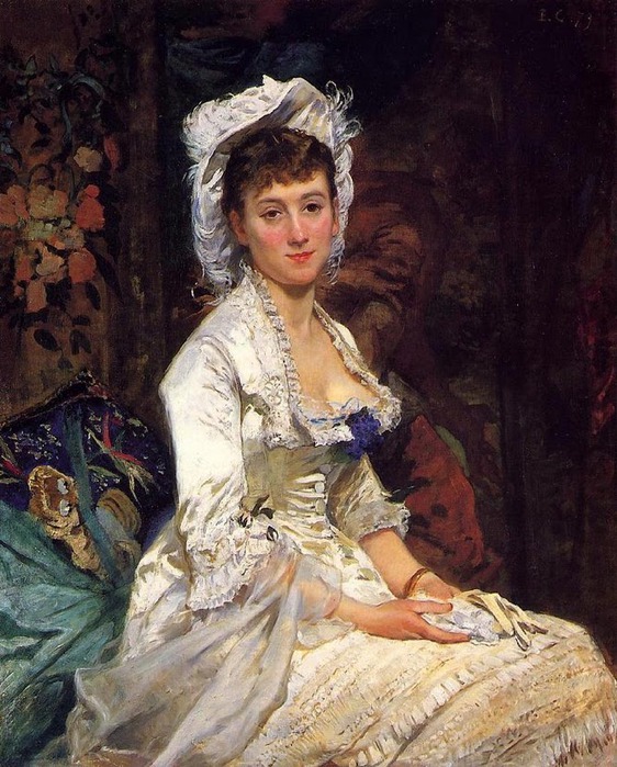 Gonzales_Eva_Portrait_of_a_Woman_in_White_1879 1 (562x700, 147Kb)
