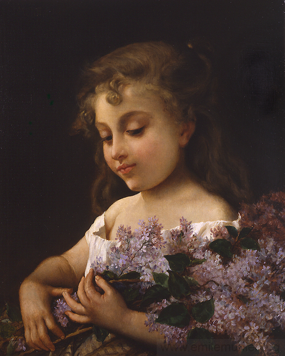 Emile Munier   young_girl_with_lilacs (560x700, 464Kb)