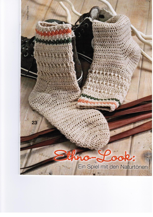 socken nr. 6 häkeln (17) (495x700, 310Kb)