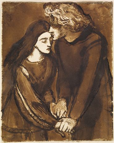 Two Lovers 1850 (368x460, 38Kb)