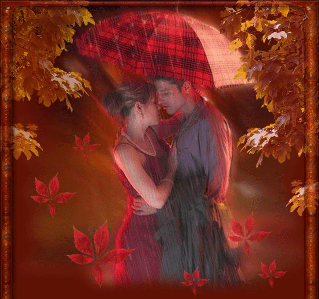 Под одним зонтом. Любовь под дождем. Влюбленные под дождем. Осенний поцелуй под дождем.