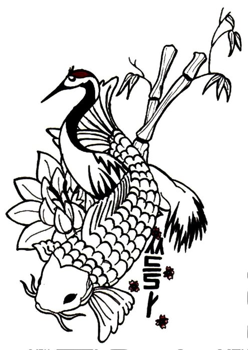 Koi_and_Crane_Tattoo_by_MarinusLamia (495x700, 68Kb)