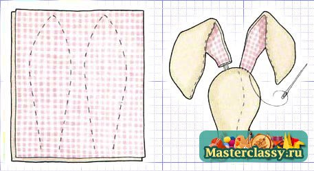 Одежда для Тильды зайца : штанишки платье и свитерок