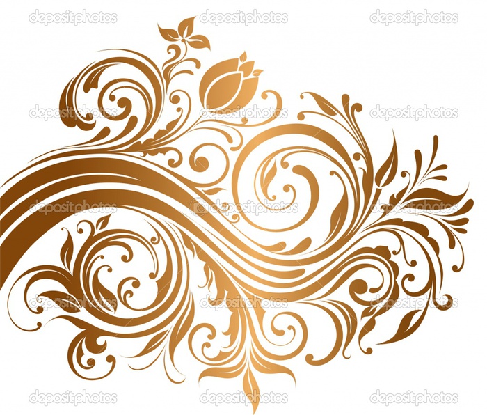depositphotos_4387417-Beautiful-gold-ornament-with-flowers-and-curls (700x596, 174Kb)